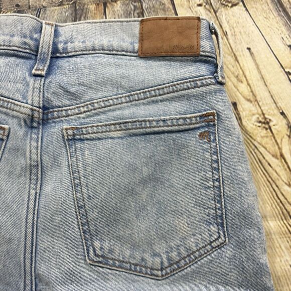 Madewell Jeans Womens 27 Blue The Perfect Vintage Crop Distressed Pants - Picture 10 of 16